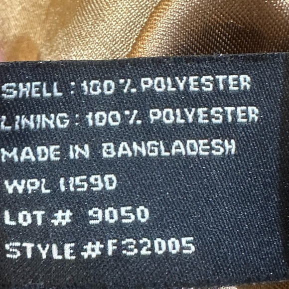 WEATHER REPORT Men’s Brown Collared Zip Up Jacket 2 Double Pockets Size Large - Picture 12 of 16